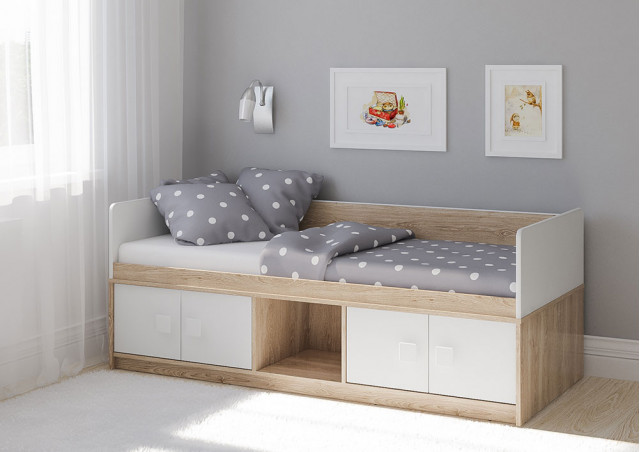 Детская кровать от 3 лет Легенда E201в наличии